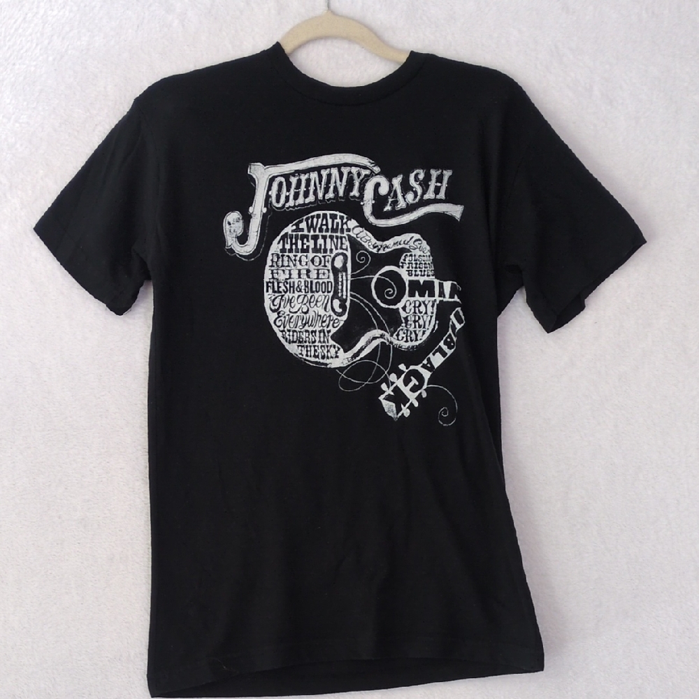 Johnny Cash Junior's I Walk The Line T Shirt Size‎ M